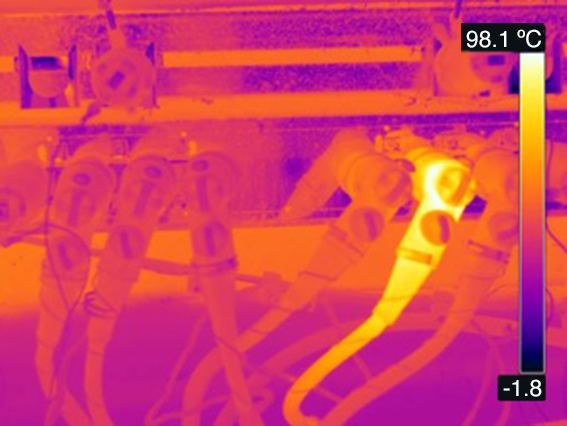 FLIR 1-TOUCH LEVEL/SPAN 
Gebruiksvriendelijk en grotere nauwkeurigheid en contrast 
van het warmtebeeld